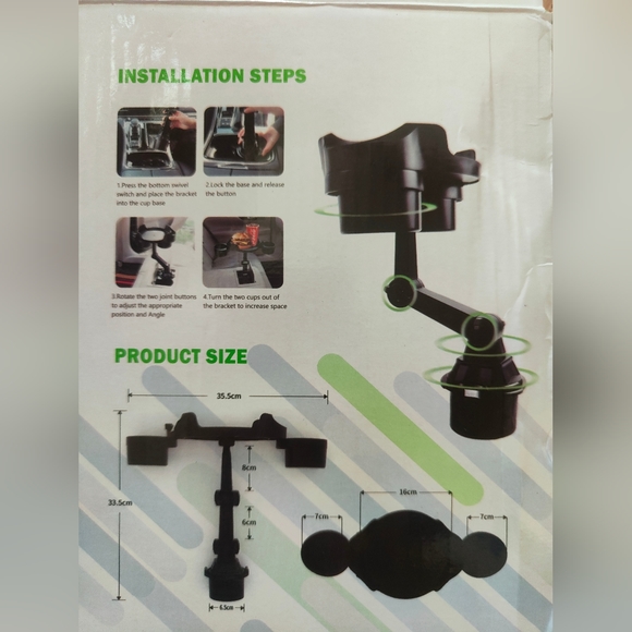 Car balance tray cup holder - Picture 4 of 4